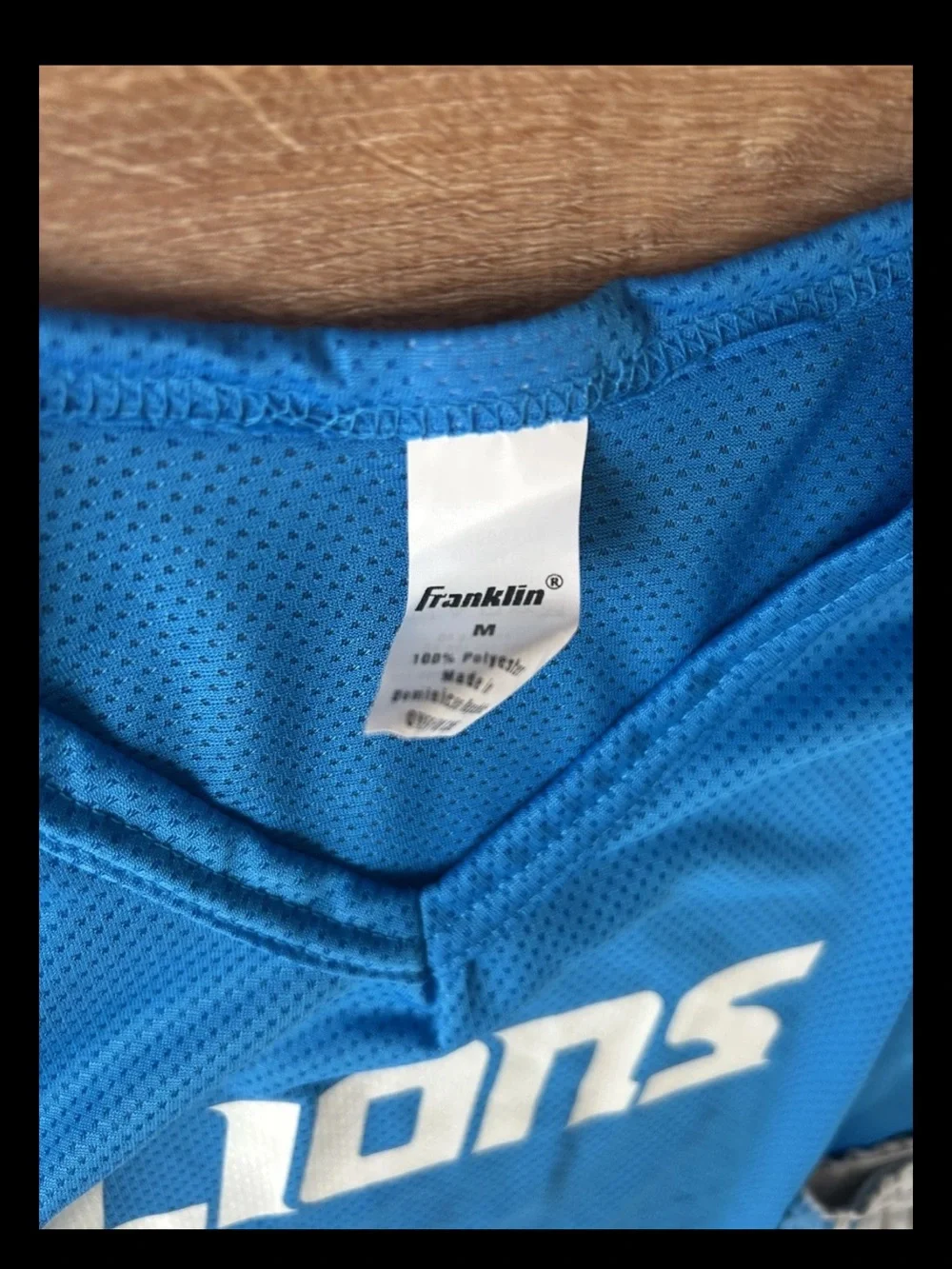 Franklin Kids Football Detroit Lions Costume Jersey & Pants- Medium